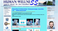 Desktop Screenshot of human-wellness.com